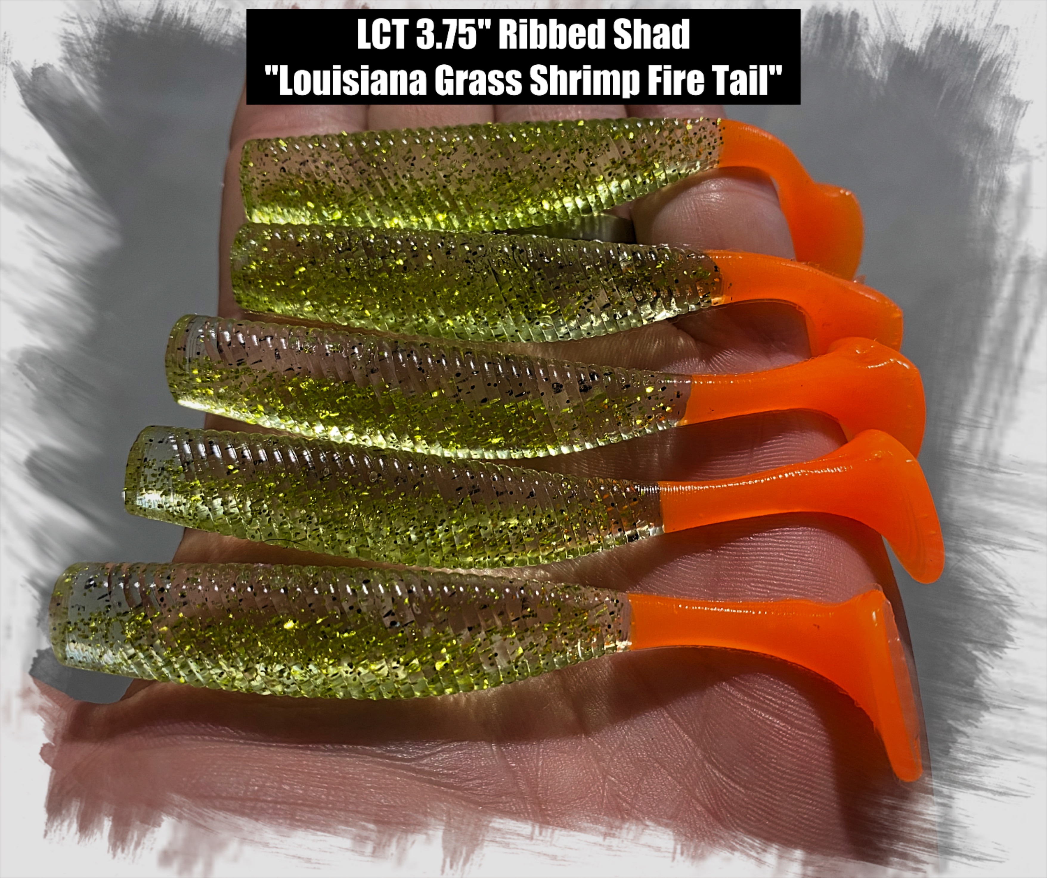 Shad - Ribbed Thumper 5'' and 3.5